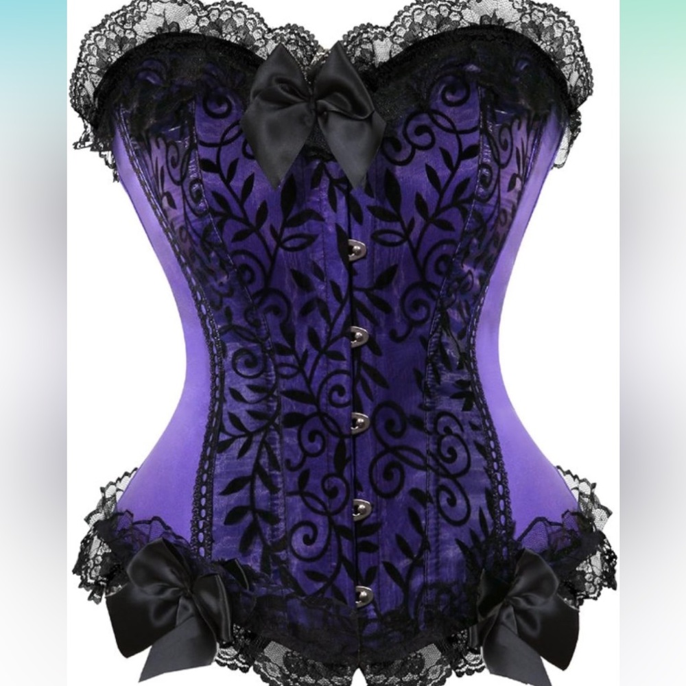 Purple Corset Top